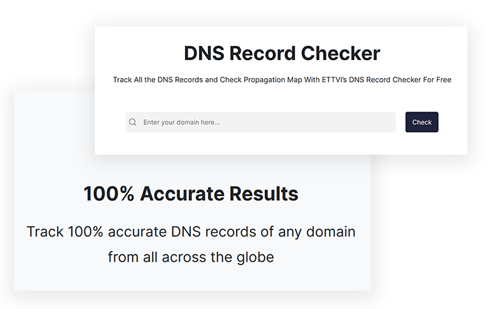 ETTVI’s DNS Record Checker