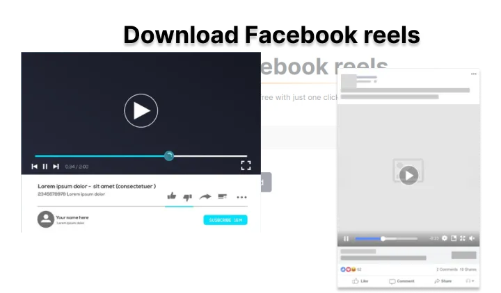 Facebook Videos and Reels Difference