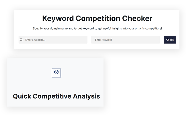 ETTVI’s Keyword Competition Checker
