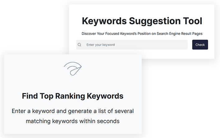 ETTVI’s Keyword suggestion tool