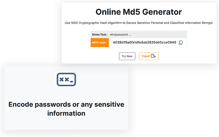 How to use ETTVI’s Online Md5 generator?