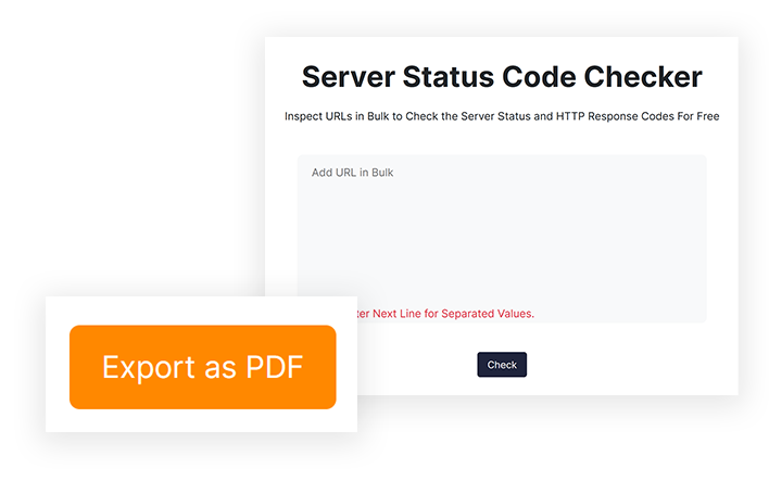 ETTVI’s Server Status Code Checker