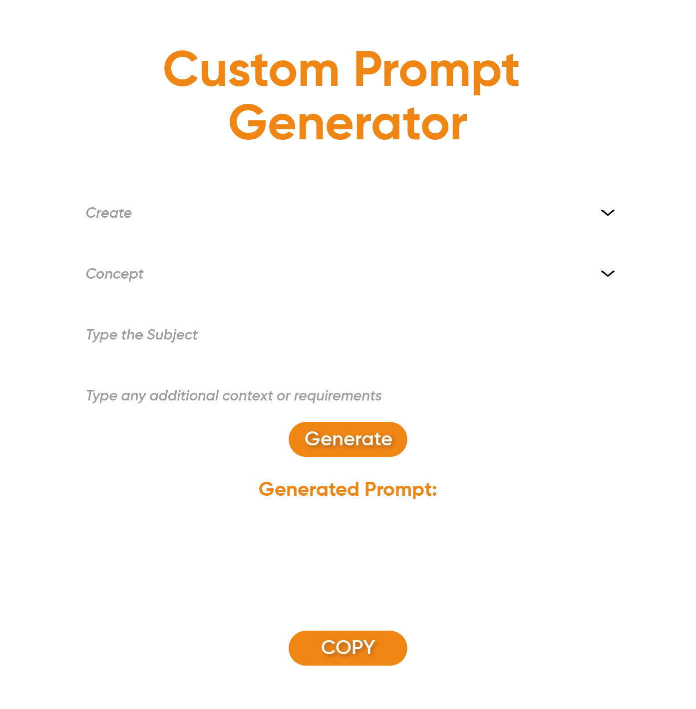 How to use Ettvi's AI Custom Prompts Generator