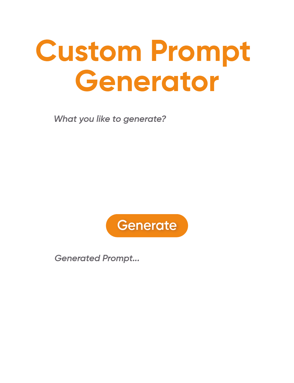 Why use Ettvi's AI Custom Prompts Generator