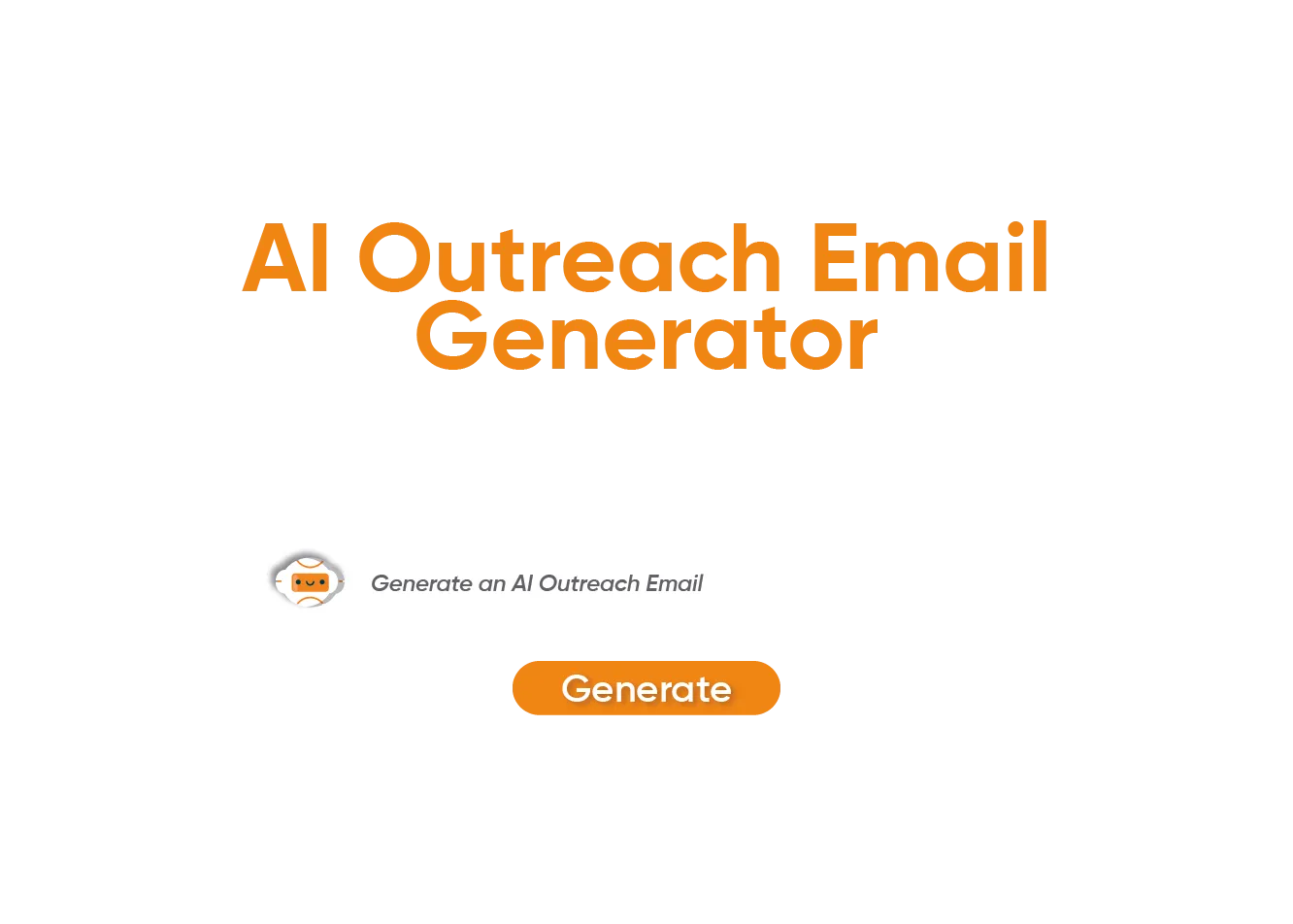 ETTVI’s AI Generate Outreach Email Tool