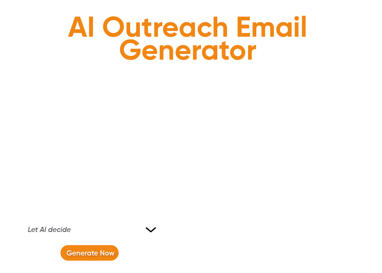 Increase Engagement Through AI Generate Outreach Email Tool