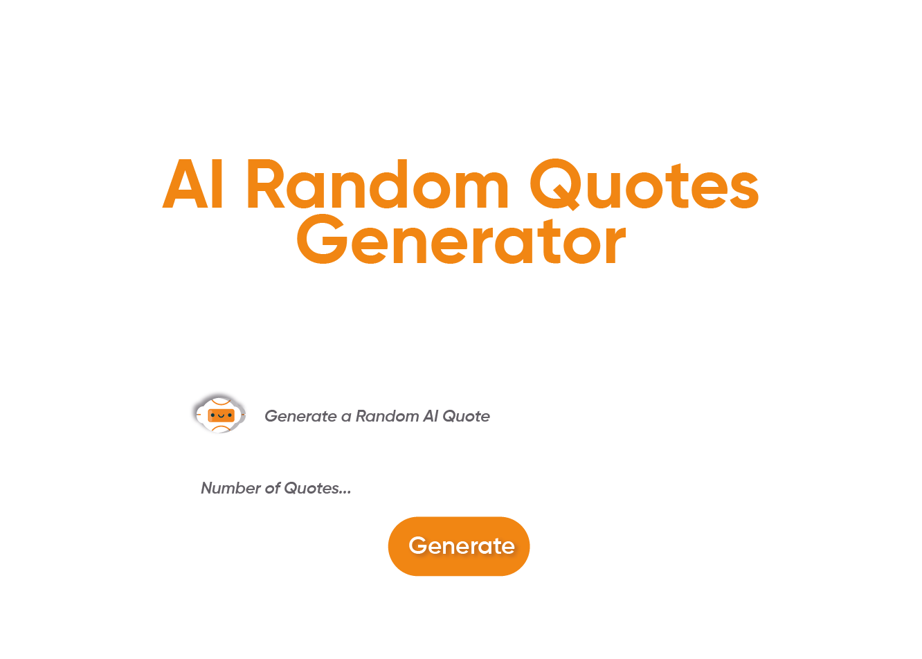 Ettvi’s AI Random Quote Generator Tool