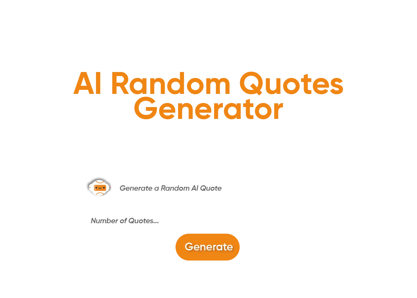 Ettvi’s AI Random Quote Generator Tool