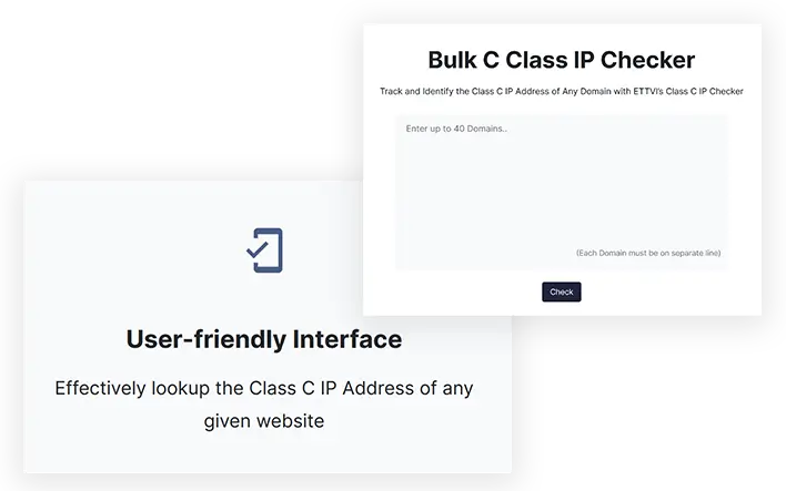 ETTVI’s Class C IP Checker