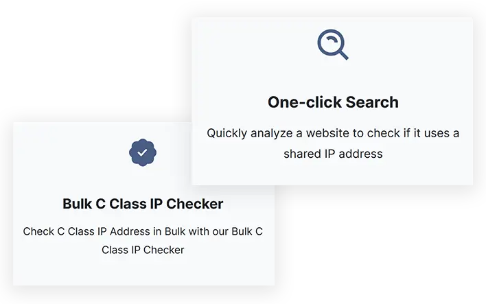 Pourquoi devriez-vous utiliser le vérificateur IP de classe C en masse d'ETTVI ?