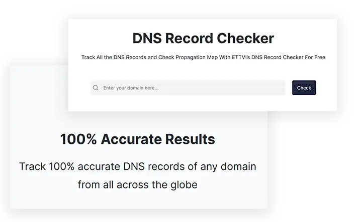 ETTVI’s DNS Record Checker