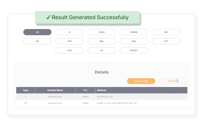 Why Use ETTVI’s Website DNS Record Checker?