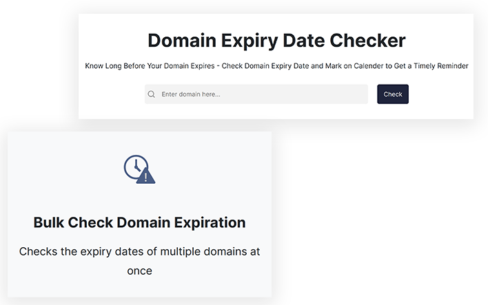 domain name expiry date checker