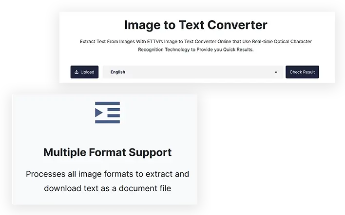 ETTVI’s Image to Text Converter Online