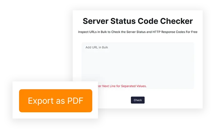 ETTVI:s Server Status Code Checker