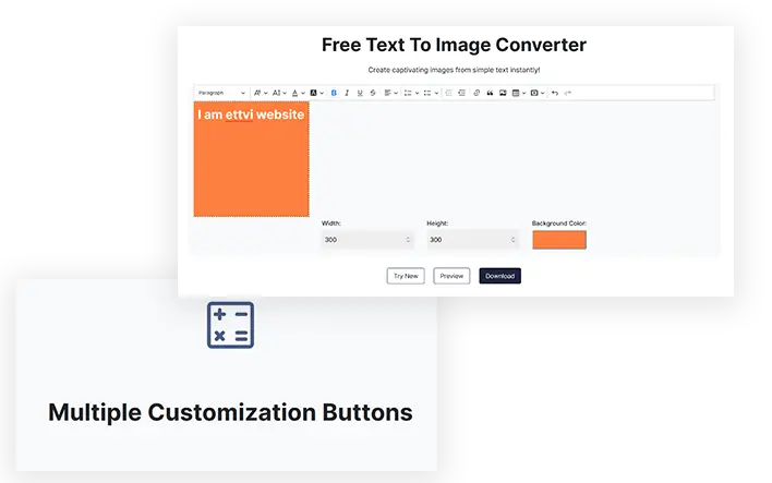 How to convert text to images?