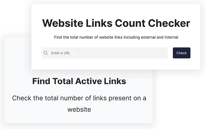 ETTVI’s Website Links Count Checker