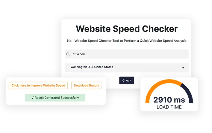 ETTVI’s Website Speed Checker